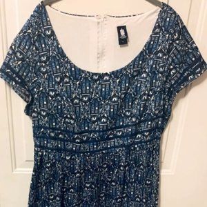 Doctor Who Tardis Skater Dress (sz 14)